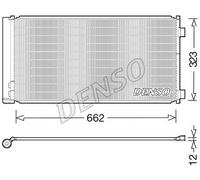 DENSO DCN05103 CONDENSATORE CLIMATIZZATORE CON ESSICCATORE PER MINI CLUBMAN R55