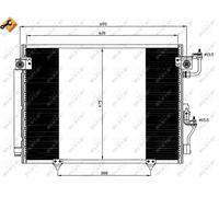 Condensatore, Climatizzatore per MITSUBISHI PAJERO