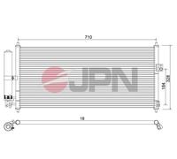 Condensatore, Climatizzatore per NISSAN ALMERA PRIMERA