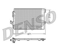 Condensatore Climatizzatore PER Opel Astra H 1.4 LPG 66 KW 90 CV