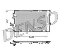 Condensatore Climatizzatore PER Opel Astra H sw 1.6 Turbo 132 KW 180 CV