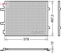 Condensatore, Climatizzatore per OPEL RENAULT TRAFIC II VIVARO