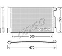 Condensatore Climatizzatore PER Peugeot Bipper Tepee 1.4 HDi 50 KW 68 CV