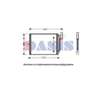 AKS DASIS 172120N Condensatore climatizzatore