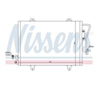Condensatore Climatizzatore Per Renault Clio II BB_ CB_ GMC SAVANA 3500