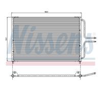 Condensatore Climatizzatore Per Renault Espace III JE0 GMC Sierra 1500