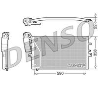 Condensatore Climatizzatore PER Saab 9-5 sw 2.0 T Bio Power 132 KW 179 CV