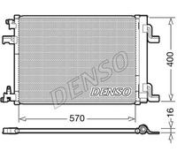 Condensatore Climatizzatore PER Vauxhall Astra MK VI (J) sw 1.7 CDTi 81 KW 110 C