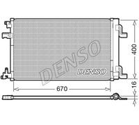 Denso Condensatore climatizzatore DCN20002 per Vauxhall Astra J, Zafira III, Insignia A