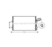 PRASCO VO5149 Condensatore climatizzatore