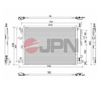 Condensatore, Climatizzatore per VOLVO XC90
