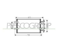 Condensatore Per NISSAN PRIMASTAR Dal 2007 Al 2015 DS952C002 8200465489
