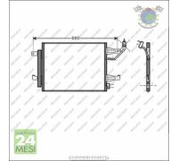 Condensatore Climatizzatore Prasco Per Mitsubishi Colt Vi Smart Forfour