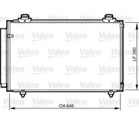 Condensatore, Climatizzatore VALEO 814212 per TOYOTA COROLLA