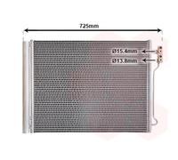 VAN WEZEL 06005435 Condensatore climatizzatore
