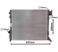 Condensatore AC Nissan Juke - Nissan Pulsar 1.2 1.6 Benzina 1.5 Diesel dci