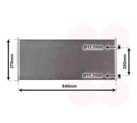 VAN WEZEL 18005303 Condensatore climatizzatore