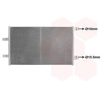 Condensatore, Climatizzatore VAN WEZEL 43015706 per RENAULT KANGOO