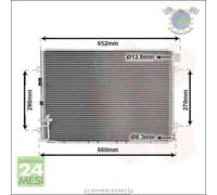 Condensatore climatizzatore VanWezel per KIA SORENTO #i0