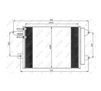 Condensatore Condizionatore D'Aria Radiatore Clima per Audi Tt Roadster 8J9 2.5