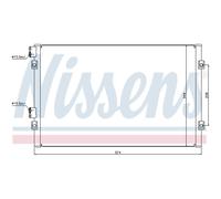 Condensatore Condizionatore D'Aria Radiatore Clima per Chrysler PT Cruiser PT
