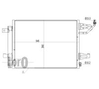 Condensatore dell'aria condizionata (LORO) per MITSUBISHI COLT 1.3