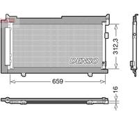 Condensatore, impianto di climatizzazione DENSO DCN36006