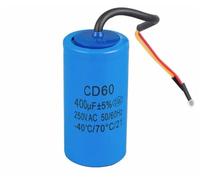 Condensatore di avviamento for pompa dell'acqua CD60 250 V CA 400 uF 1 pezzo