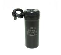 Condensatore di avviamento motore 330VAC CD60 50HZ 60Hz 47UF,64UF,75UF,80UF,88-108UF Condensatore di avviamento compressore frigorifero/congelatore(47UF)