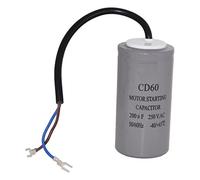 Condensatore di avviamento motore universale 200UF / 200MFD AC con cavo 250v