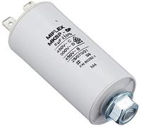 Condensatore di avviamento per motore, 6µF, 450 V, 30 x 58 mm, spina M8, Miflex, 6uF
