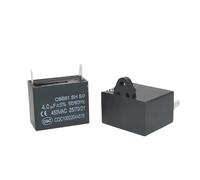 Condensatore di avviamento plug-in for ventilatore CBB61 1UF 1.2UF 1.5UF 2U 2UF 2.5UF 3U 3UF 3.5U 3.5UF 4U 4UF 450V due pin(8UF 50X25X35MM)
