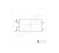 Condensatore Di Clima Per Nissan Primastar Vauxhall Vivaro A Furgone