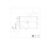 Condensatore Di Climatizzazione Per Mazda 3 5 BP4K61480A BP4K61480C BP4K61480D