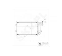 Condensatore Di Climatizzazione Per Mazda 5 C51361480A C51361480B