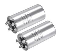 Condensatore di marcia da 2 pezzi CBB65, condensatore di avviamento ovale con terminale ideale for HVAC, condizionatori d'aria, pompe di calore Dispositivi elettronici