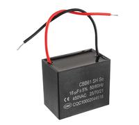 Condensatore di marcia spunto motore CBB61 16uF 450VAC 50/60Hz