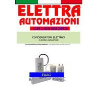 CONDENSATORE DI SPUNTO 450V 6,3 8 10 12,5 16 18 25 35 40 mF uF MF FAAC - BFT