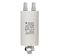Condensatore di spunto per motori elettrici, 450V, capacità: 16µF, 4 pin / M8