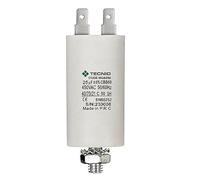 Condensatore di spunto per motori elettrici, 450V, capacità: 25µF, 4 pin / M8