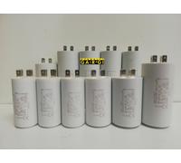 CONDENSATORE ELETTRICO DA 12.5 A 100MF - 450V PER MOTORE MONOFASE/ELETTROPOMPA