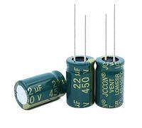 Condensatore elettrolitico 10pcs Condensatore elettrolitico ad alta frequenza 6.3V 10V 16V 25V 50V 100V 400V 450V 1500UF 3300uf 4700uf 22uf 8.2uf 470uf 2200uf 680uf Dispositivi elettronici (Size : 40