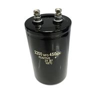 Condensatore elettrolitico 1PCS 2200uF 450V 105C 450V2200UF 50 * 105mm Elementi di accumulo di energia