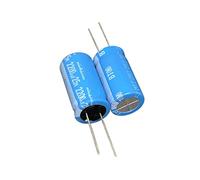Condensatore elettrolitico 2 pz/20 pz 2200uF 25V BT Serie 16x30mm 25V2200uF Condensatore Elettrolitico In Alluminio Dispositivi elettronici (Size : One Size)