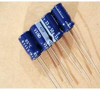 Condensatore elettrolitico 20PCS/100PCS 33uF 50V 50V33UF Condensatore elettrolitico Dispositivi elettronici (Size : One Size)