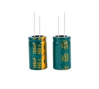 Condensatore elettrolitico 400V 120UF Dimensioni 18X30MM 2/5 PZ(5PCS)
