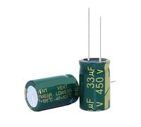 Condensatore elettrolitico 450v 33uf 16x25mm 50 pezzi