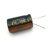 Condensatore elettrolitico 5 pezzi 470UF 100V 16x35mm 105C Condensatore elettrolitico radiale ad alta frequenza bassa resistenza Dispositivi elettronici