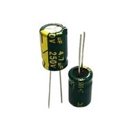 Condensatore elettrolitico 500 pezzi/lotto 4,7uF 250V 8 * 12mm