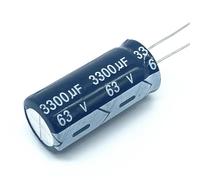 Condensatore elettrolitico 63V 3300UF 18 * 40mm 2/10 pezzi(2PCS)
